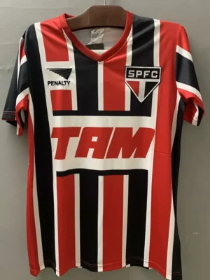 São Paulo 1993/94 Retro Home Jersey Fan Version - Front View | KFCOOL