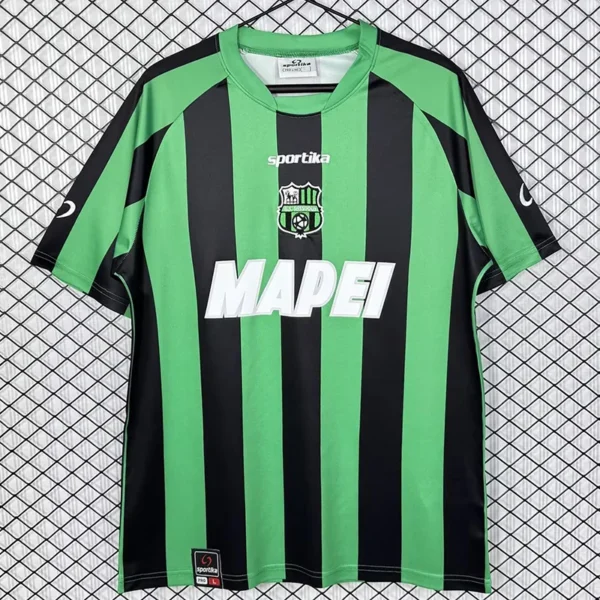 Sassuolo 2012/13 Retro Home Jersey Fan Version - Front View | KFCOOL