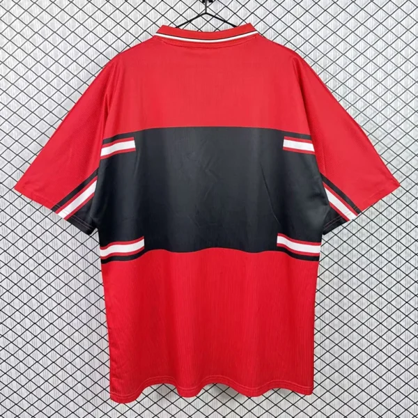 Freiburg 2000/01 Retro Home Jersey Fan Version - Back View | KFCOOL