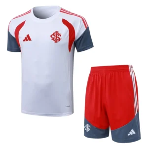Internacional 2026/27 White Training Short Suit - Front View | KFCOOL