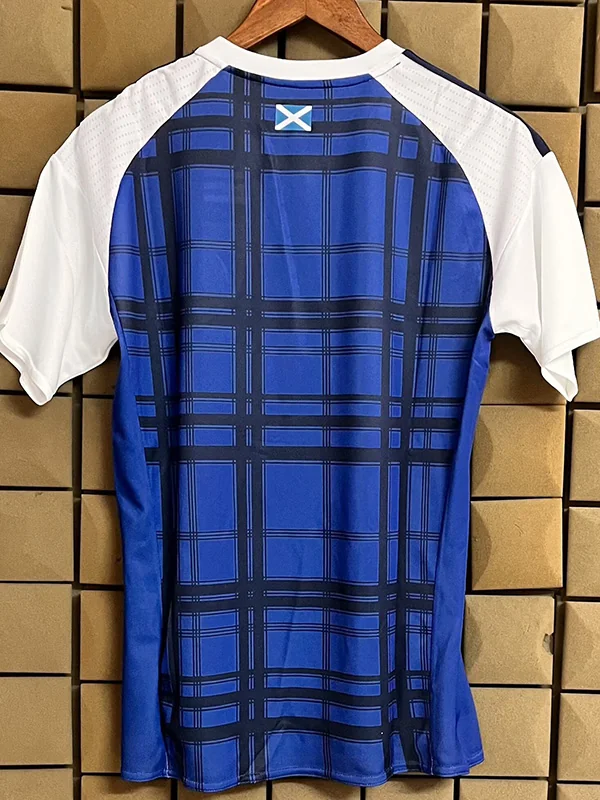 Scotland 2016/17 Home Jersey Fan Version - Back View | KFCOOL