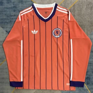 Scotland 2026/27 Away Long Sleeve Jersey Fan Version - Front View | KFCOOL