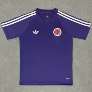 Scotland 2026/27 Purple Training Shirt - Front View Scotland 2026/27 Purple Training Shirt - Front View | KFCOOL