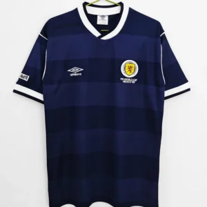 Scotland 1987/88 Retro Home Jersey Fan Version - Front View Scotland 1987/88 Retro Home Jersey Fan Version - Front View | KFCOOL