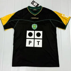 Sporting CP 2002/03 Retro Away Jersey Fan Version - Front View | KFCOOL