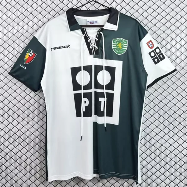 Sporting CP 2002/03 Retro Third Jersey Fan Version - Front View | KFCOOL