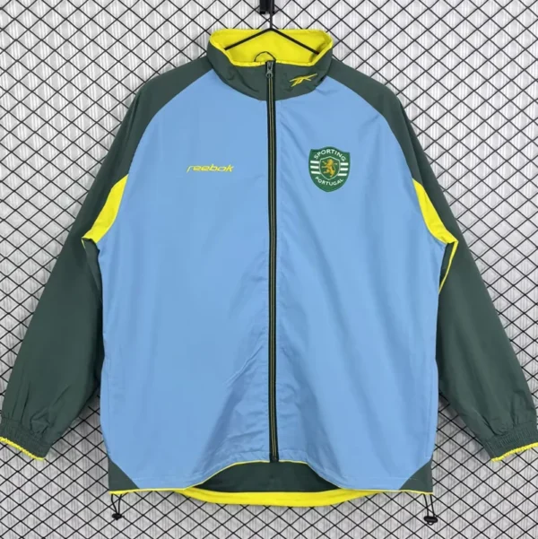 Sporting CP 2002/03 Retro Windbreaker - Front View | KFCOOL