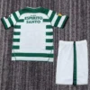 Sporting CP 2003/04 Retro Home Kids Kit Fan Version - Back View | KFCOOL