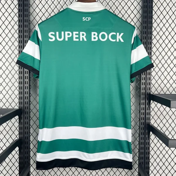 Sporting CP 2018/19 Home Jersey Fan Version - Back View | KFCOOL
