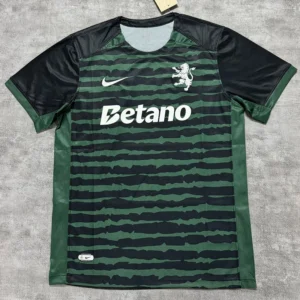 Sporting CP 2025/26 Green Jersey Fan Version - Front View | KFCOOL
