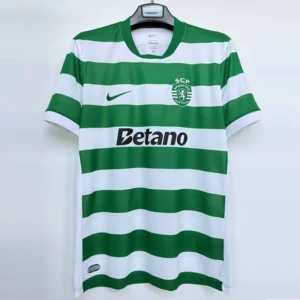 Sporting CP 2025/26 Home Jersey Fan Version - Front View | KFCOOL
