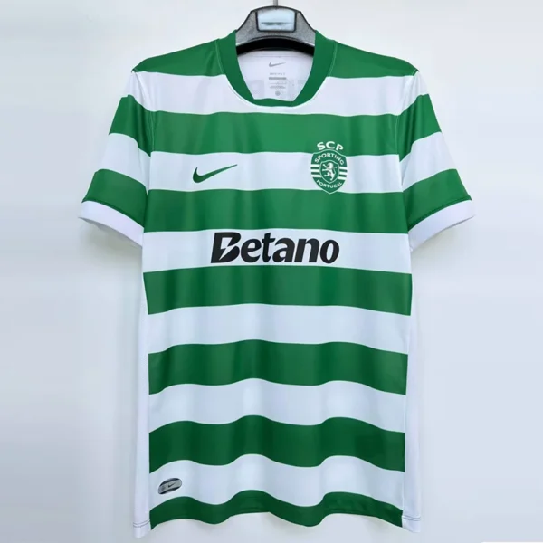 Sporting CP 2025/26 Home Jersey Fan Version - Front View Sporting CP 2025/26 Home Jersey Fan Version - Front View | KFCOOL