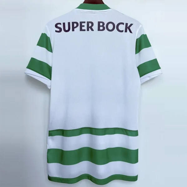 Sporting CP 2025/26 Home Jersey Fan Version - Back View Sporting CP 2025/26 Home Jersey Fan Version - Back View | KFCOOL