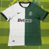 Sporting CP 2025/26 White Green Jersey Fan Version - Front View Sporting CP 2025/26 White Green Jersey Fan Version - Front View | KFCOOL