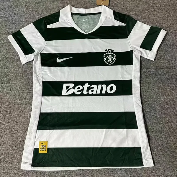 Sporting CP 2026/27 Home Women Jersey Fan Version - Front View Sporting CP 2026/27 Home Women Jersey Fan Version - Front View | KFCOOL