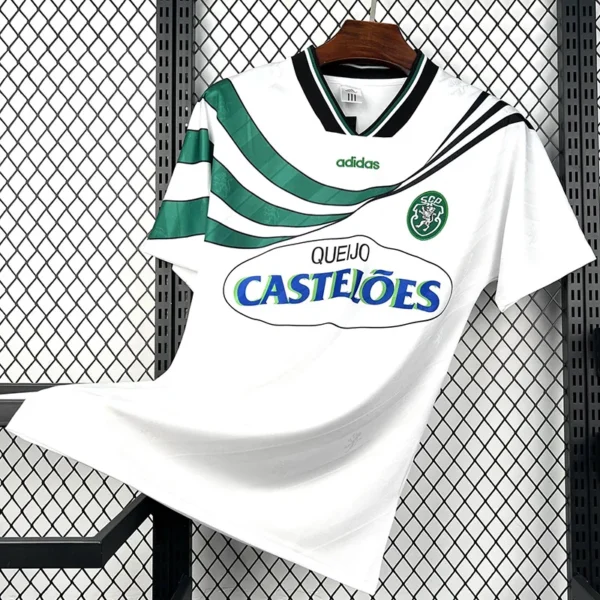 Sporting CP 1994/95 Retro Away Jersey Fan Version - Front View | KFCOOL