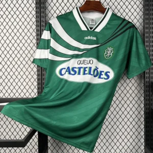 Sporting CP 1994/95 Retro Home Jersey Fan Version - Front View | KFCOOL