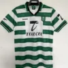 Sporting CP 1999/00 Retro Home Jersey Fan Version - Front View Sporting CP 1999/00 Retro Home Jersey Fan Version - Front View | KFCOOL
