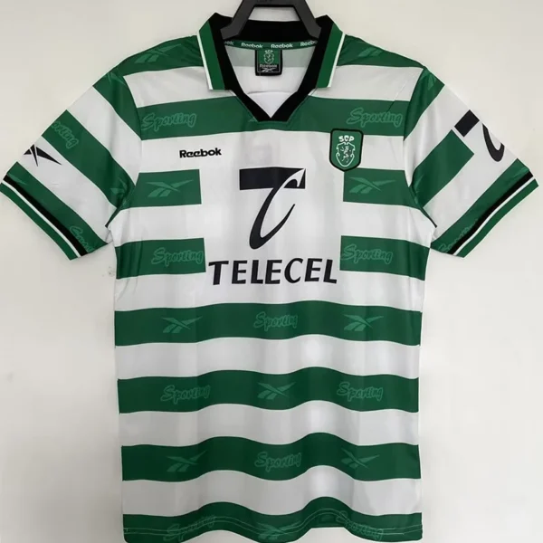 Sporting CP 1999/00 Retro Home Jersey Fan Version - Front View Sporting CP 1999/00 Retro Home Jersey Fan Version - Front View | KFCOOL