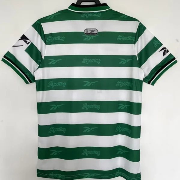 Sporting CP 1999/00 Retro Home Jersey Fan Version - Back View Sporting CP 1999/00 Retro Home Jersey Fan Version - Back View | KFCOOL