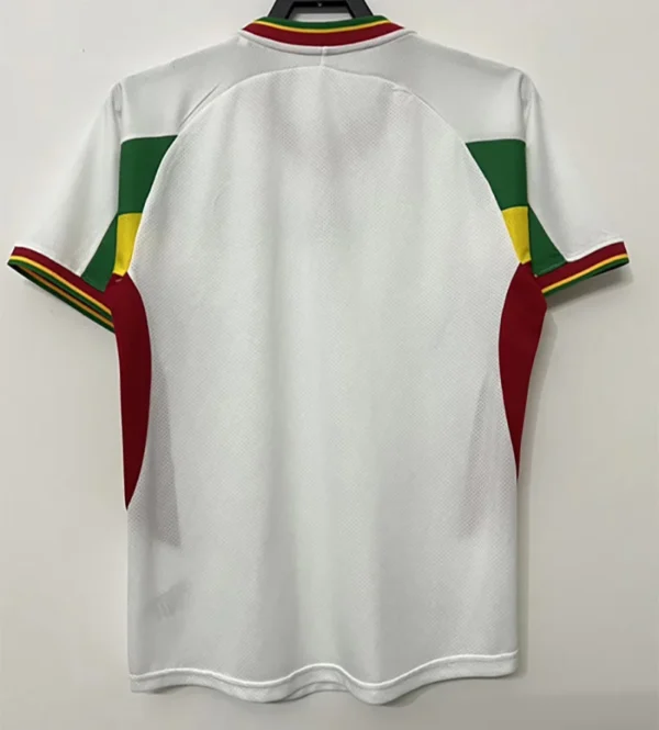 Senegal 2002/03 Retro White Jersey Fan Version - Back View Senegal 2002/03 Retro White Jersey Fan Version - Back View | KFCOOL