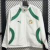 Senegal 2025/26 White Windbreaker - Front View | KFCOOL