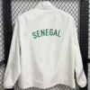 Senegal 2025/26 White Windbreaker - Back View | KFCOOL