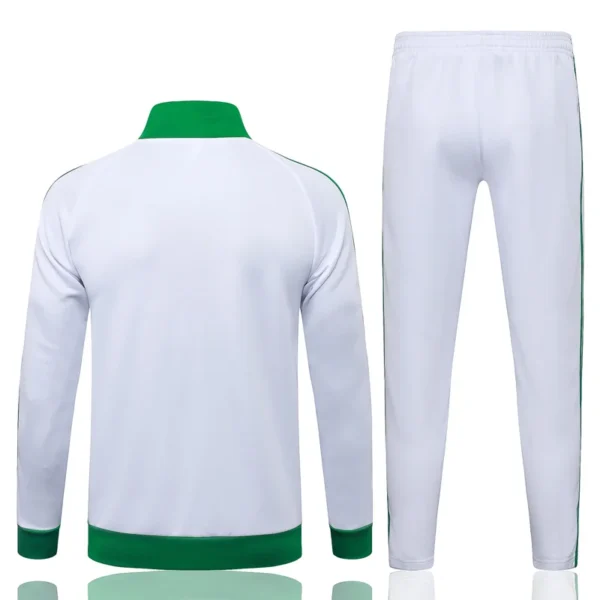 Senegal 2026/27 White Jacket Tracksuit - Back View - KFCool – Football Jerseys & Soccer Kits Store Senegal 2026/27 White Jacket Tracksuit - Back View | KFCOOL