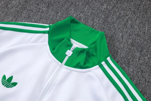 Senegal 2026/27 White Jacket Tracksuit - Detail View 4 - KFCool – Football Jerseys & Soccer Kits Store Senegal 2026/27 White Jacket Tracksuit - Detail View 4 | KFCOOL