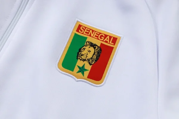 Senegal 2026/27 White Jacket Tracksuit - Product Image - KFCool – Football Jerseys & Soccer Kits Store Senegal 2026/27 White Jacket Tracksuit - Product Image | KFCOOL