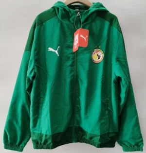 Senegal 2026/27 Green Windbreaker - Front View Senegal 2026/27 Green Windbreaker - Front View | KFCOOL
