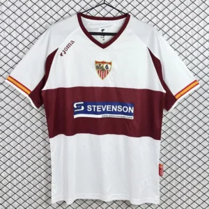 Sevilla 2005/06 Retro Home Jersey Fan Version - Front View Sevilla 2005/06 Retro Home Jersey Fan Version - Front View | KFCOOL