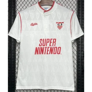Sevilla 1991/92 Retro Home Jersey Fan Version - Front View Sevilla 1991/92 Retro Home Jersey Fan Version - Front View | KFCOOL