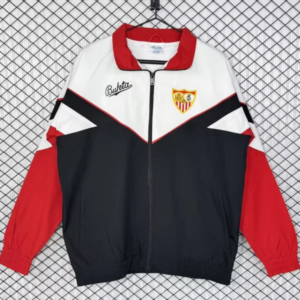 Sevilla 1992/93 Retro Windbreaker - Front View | KFCOOL