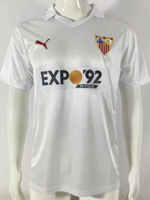 Sevilla 1987/90 Retro Home Jersey Fan Version - Front View Sevilla 1987/90 Retro Home Jersey Fan Version - Front View | KFCOOL