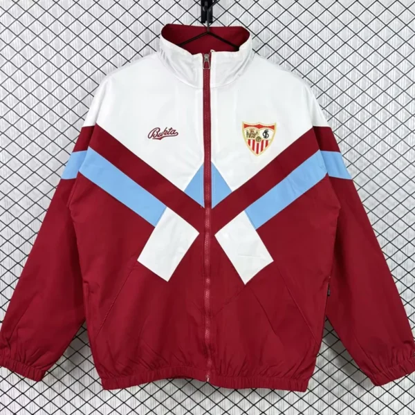 Sevilla 1990/92 Retro Windbreaker - Front View | KFCOOL
