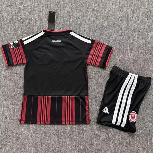 Eintracht Frankfurt 2026/27 Home Kids Kit Fan Version - Back View - KFCool – Football Jerseys & Soccer Kits Store Eintracht Frankfurt 2026/27 Home Kids Kit Fan Version - Back View | KFCOOL
