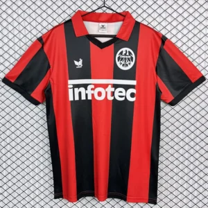 Eintracht Frankfurt 1983/84 Retro Home Jersey Fan Version - Front View Eintracht Frankfurt 1983/84 Retro Home Jersey Fan Version - Front View | KFCOOL