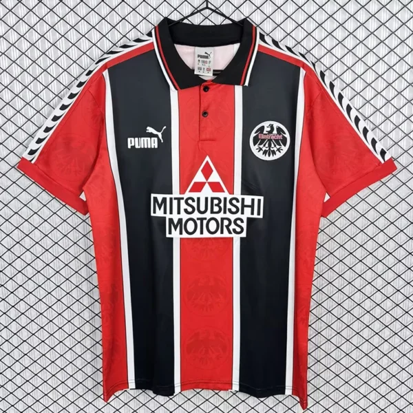 Eintracht Frankfurt 1996/97 Retro Home Jersey Fan Version - Front View Eintracht Frankfurt 1996/97 Retro Home Jersey Fan Version - Front View | KFCOOL