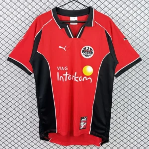 Eintracht Frankfurt 1998/99 Retro Home Jersey Fan Version - Front View Eintracht Frankfurt 1998/99 Retro Home Jersey Fan Version - Front View | KFCOOL