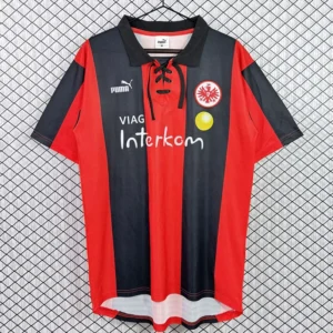 Eintracht Frankfurt 1999/00 Retro Home Jersey Fan Version - Front View Eintracht Frankfurt 1999/00 Retro Home Jersey Fan Version - Front View | KFCOOL