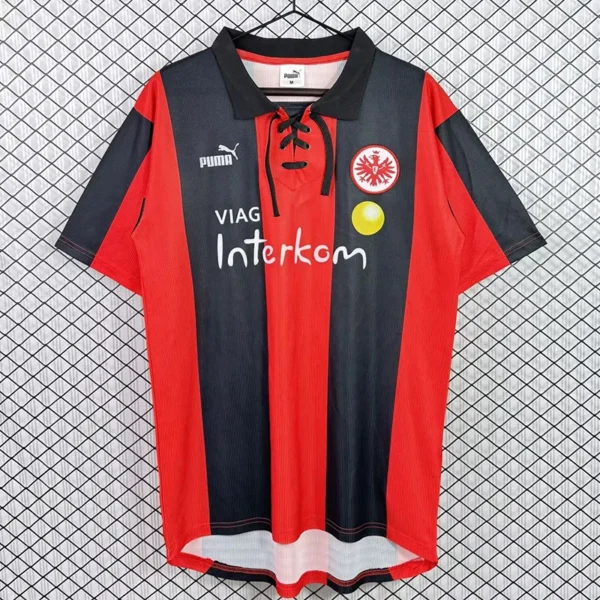 Eintracht Frankfurt 1999/00 Retro Home Jersey Fan Version - Front View Eintracht Frankfurt 1999/00 Retro Home Jersey Fan Version - Front View | KFCOOL