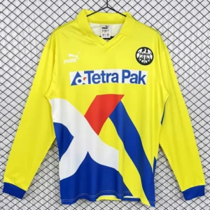 Eintracht Frankfurt 1993/95 Retro Away Long Sleeve Jersey Fan Version - Front View | KFCOOL