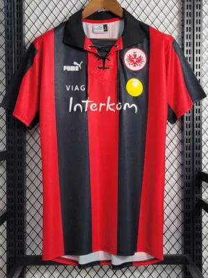 Eintracht Frankfurt 1998/00 Retro Home Jersey Fan Version - Front View Eintracht Frankfurt 1998/00 Retro Home Jersey Fan Version - Front View | KFCOOL