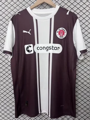 St Pauli 2025/26 White Special Edition Jersey Fan Version - Front View | KFCOOL