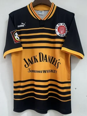St Pauli 1997/98 Retro Away Jersey Fan Version - Front View St Pauli 1997/98 Retro Away Jersey Fan Version - Front View | KFCOOL