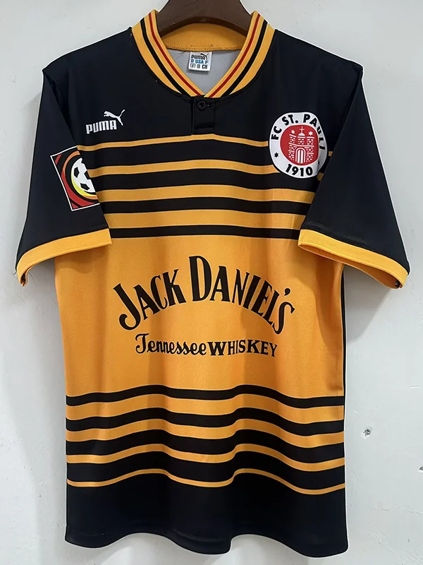 St Pauli 1997/98 Retro Away Jersey Fan Version - Front View | KFCOOL
