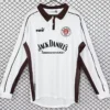 St Pauli 1999/00 Retro Home Long Sleeve Jersey Fan Version - Front View | KFCOOL