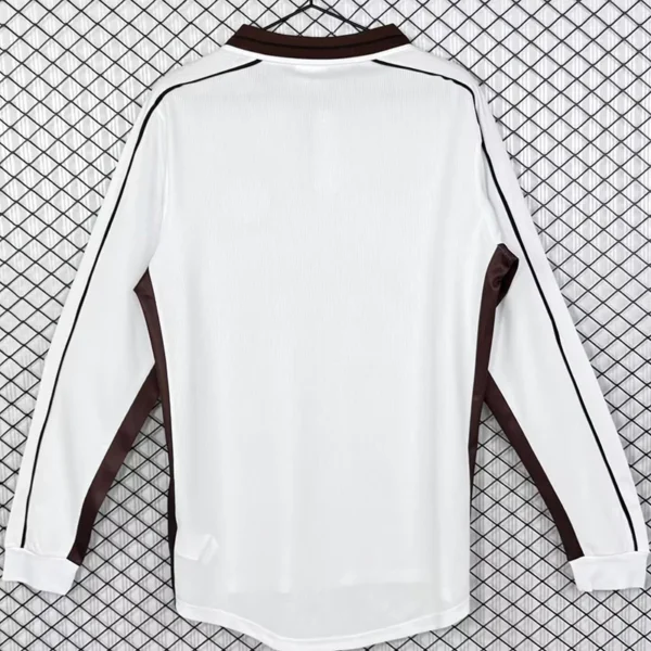 St Pauli 1999/00 Retro Home Long Sleeve Jersey Fan Version - Back View | KFCOOL