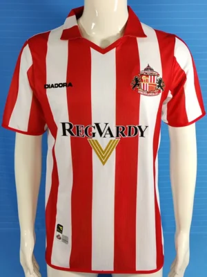 Sunderland 2004/05 Retro Home Jersey Fan Version - Front View Sunderland 2004/05 Retro Home Jersey Fan Version - Front View | KFCOOL
